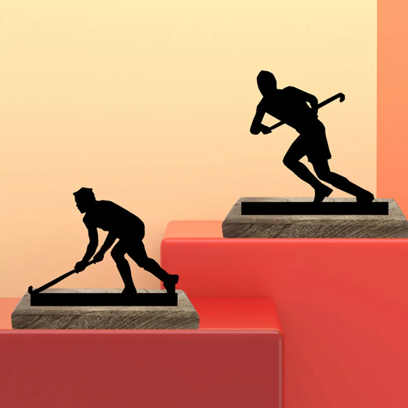 Hockey Charm I Showpiece - Set Of Two media 3