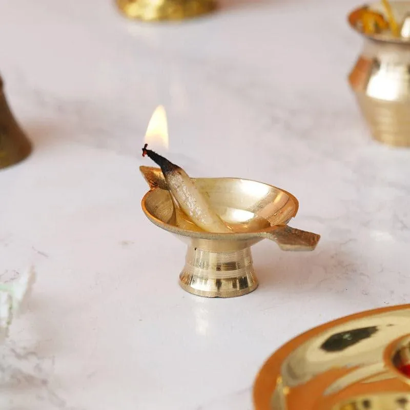 Chanchal Brass Diya media 3
