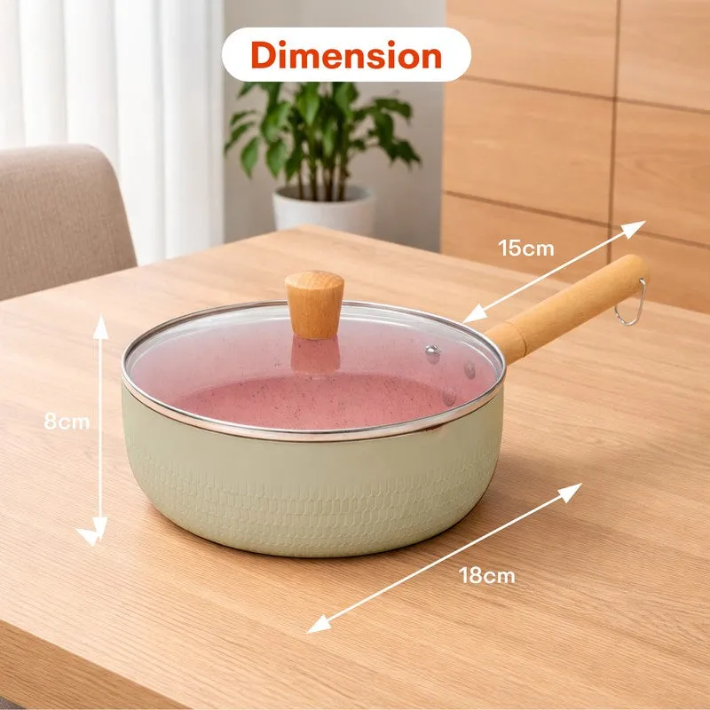 Rioware Pastel Forge Glossy Non-Stick Saucepan (3100 mL) media 16