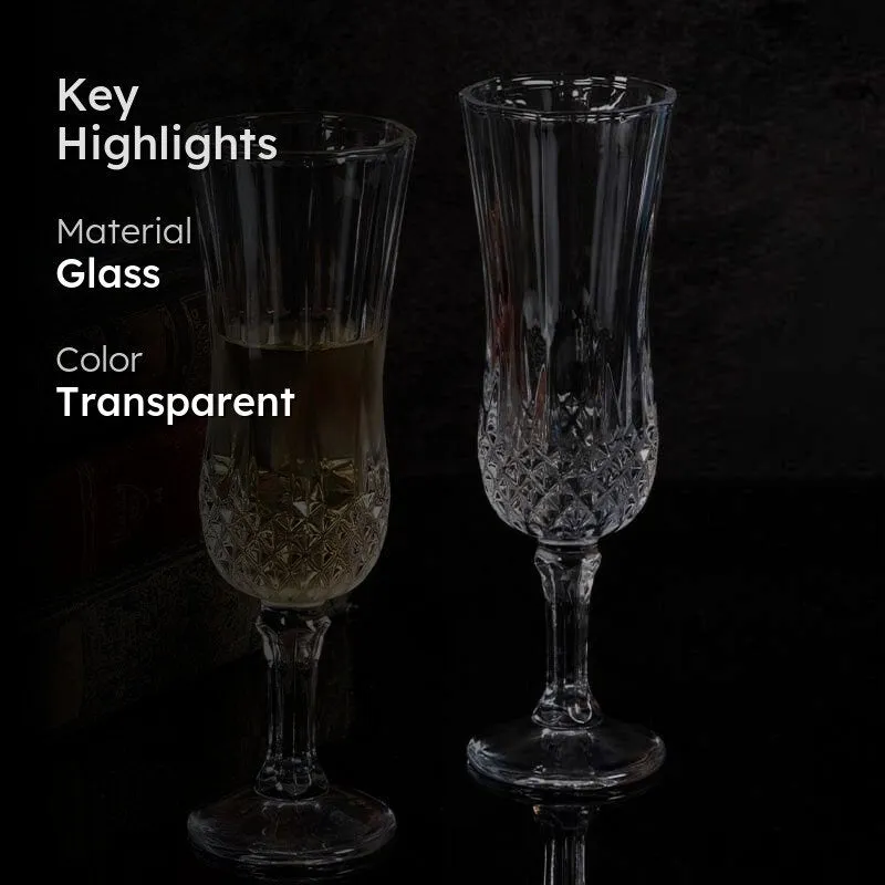 Madeira Flute Glasses (160 ml ) - Set of Six media 2