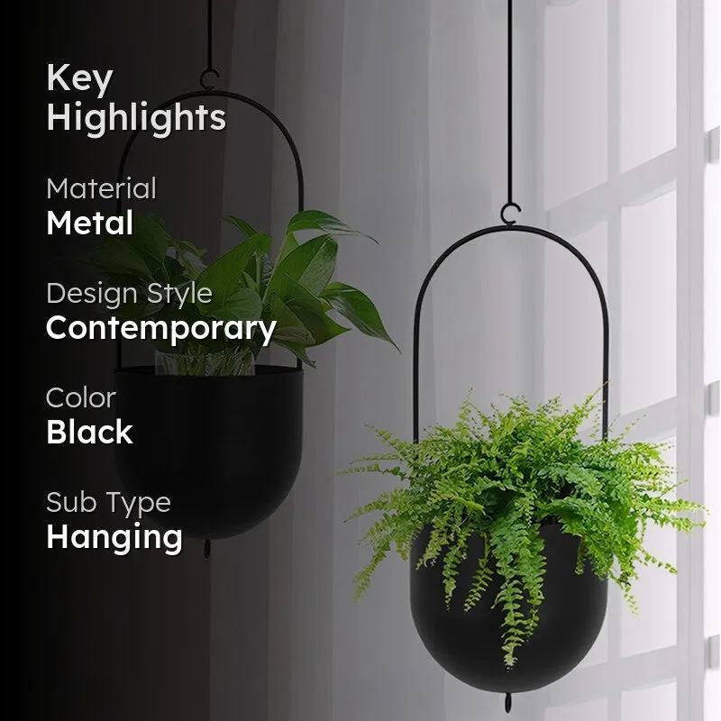 Zaira Hanging Planter - Set Of Two media 2