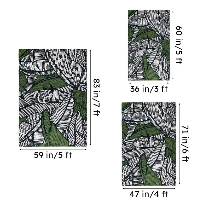 Kera Soft Pile Anti-Skid Carpet - Green media 7