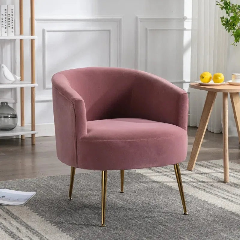Stylo Neem Wood Accent Chair - Purple media 4