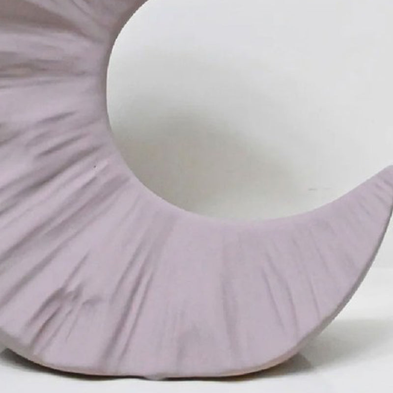 Lunar Half Moon Ceramic Vase - Purple media 6