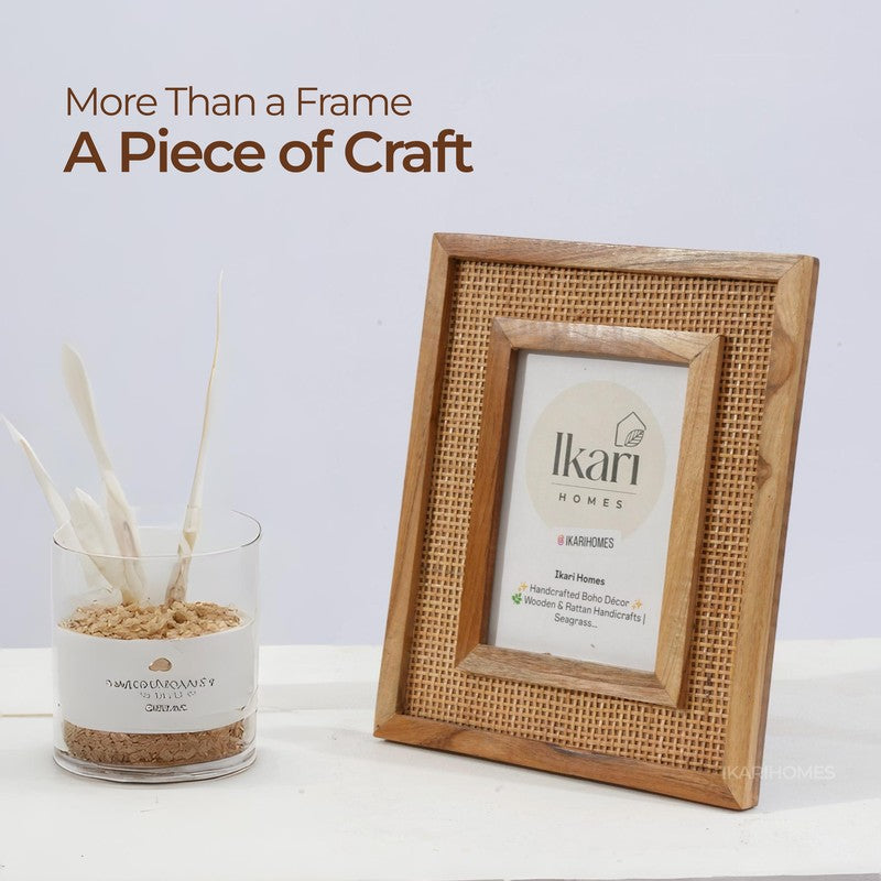 Fynlan Boho Wooden Photo Frame media 4