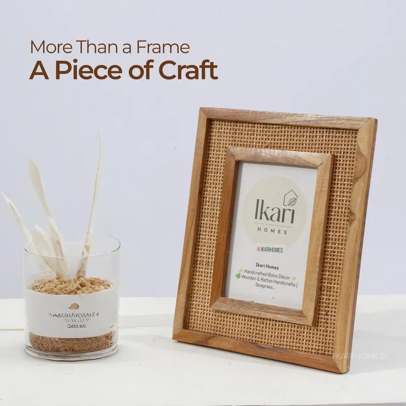 Fynlan Boho Wooden Photo Frame media 4