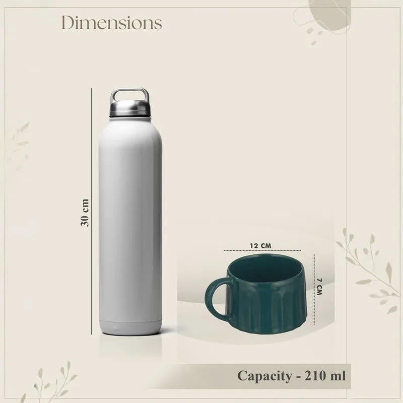 Selora Ceramic Tea Cup (210 mL Each) - Set Of Four media 6