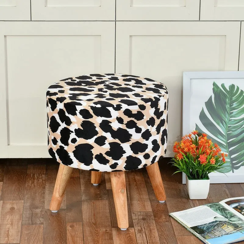 Wildcat Animal-print Ottoman - Multicolor media 1