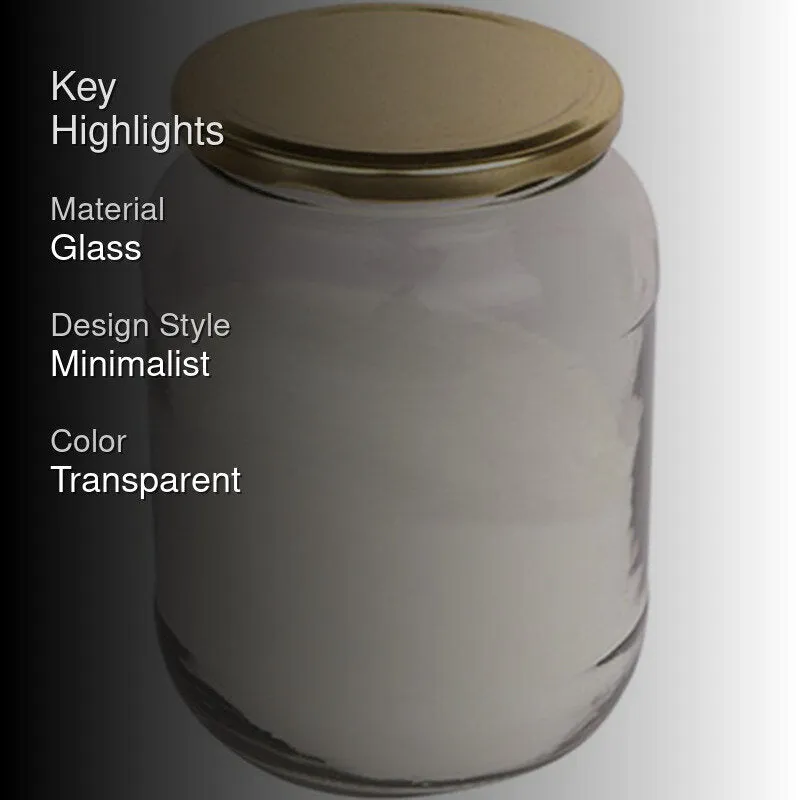 Amarantha Airtight Storage Jar (500 mL Each) - Set Of Four media 2