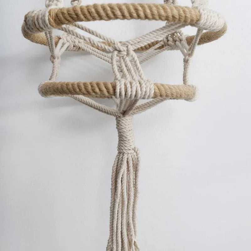 Charise Macrame Planter media 4