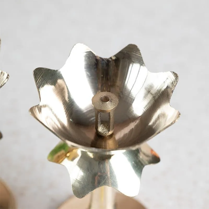 Kopal Decorative Diya - Set Of Two media 4