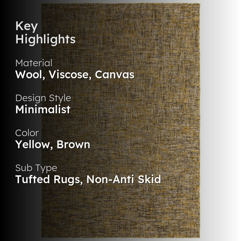 Osman Hand Tufted Wool Rug - Brown media 2
