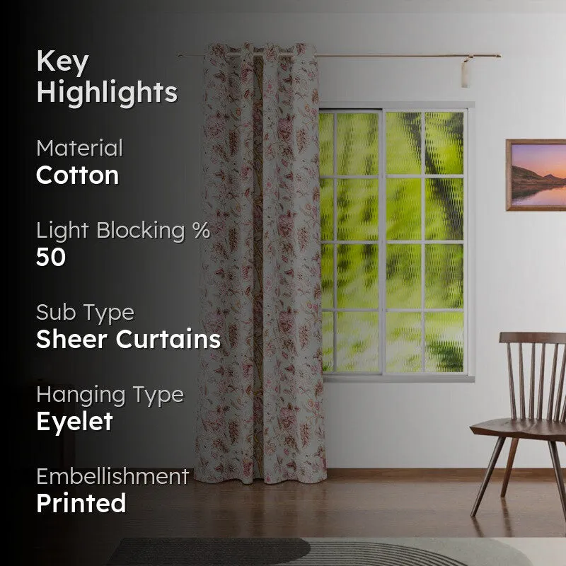 PetalVeil Cotton Curtain media 2
