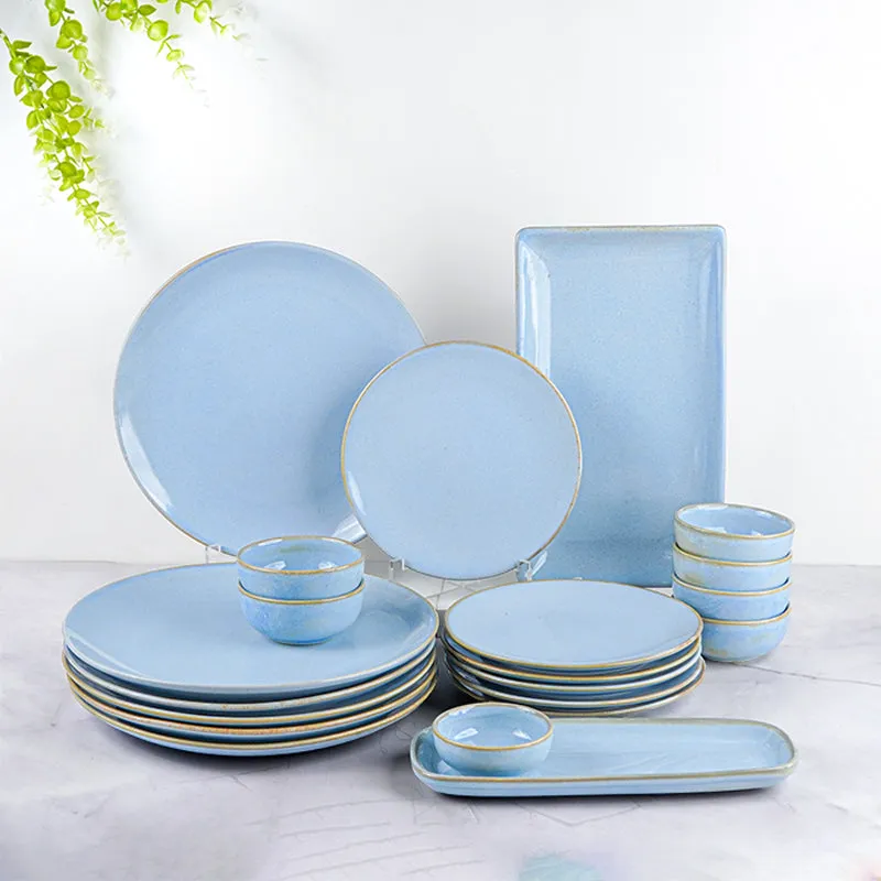 Rustica Ceramic Dinner Set - 21 Piece Set media 1