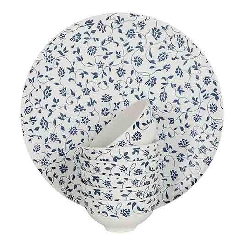 Pop Of Blue Dinner Set - 21 Piece Set image 7