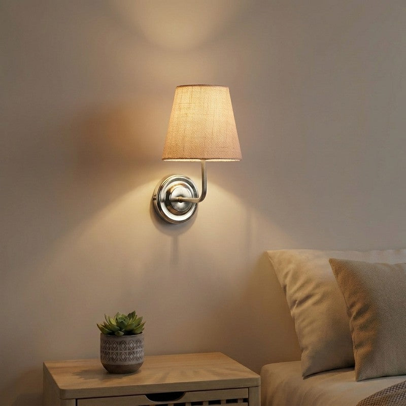 Orivelle Soft Loom Jute Wall Lamp - Ivory