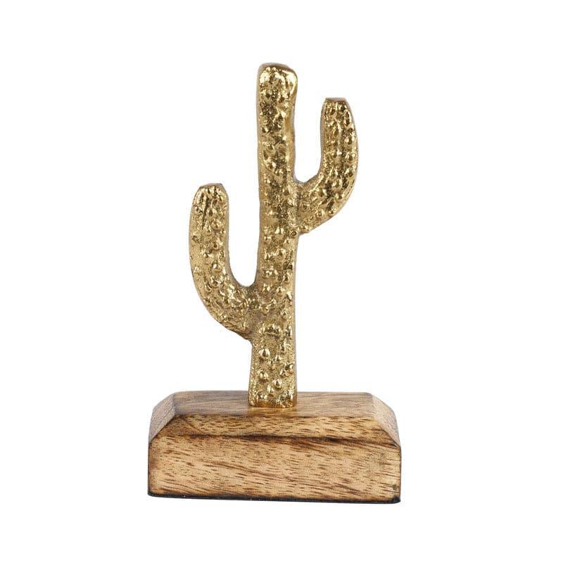 Cacti Charm Showpiece - Gold media 4
