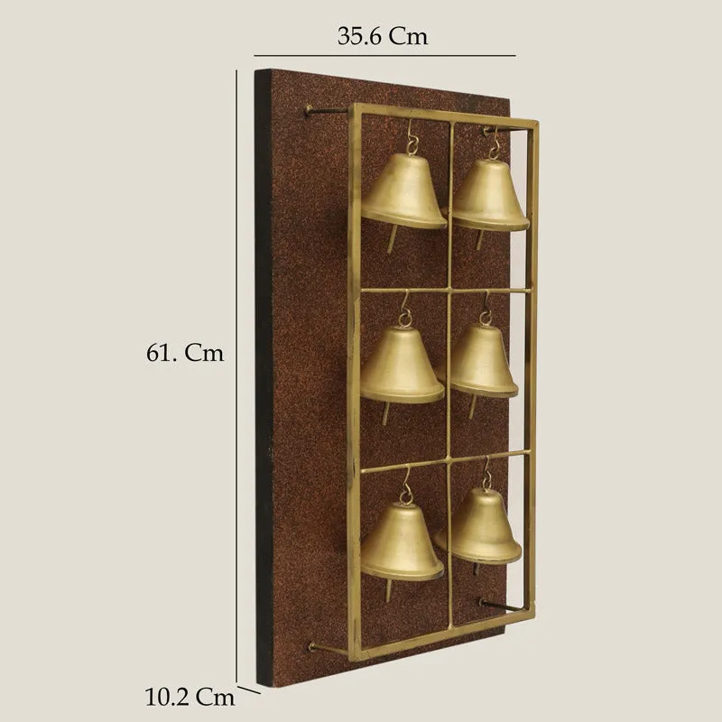 Evelyn Bell Panel MDF & Metal Wall Accent media 5
