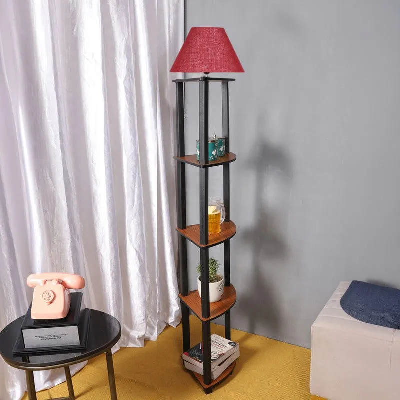 Opulent Beam Floor Lamp (Maroon) media 3
