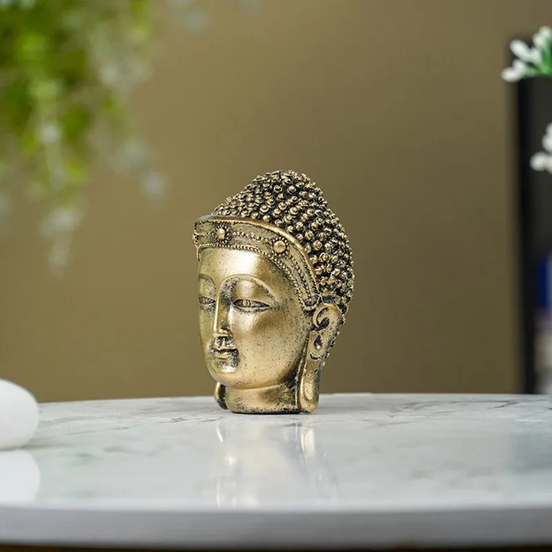 Zen Radiance Buddha Showpieces - Gold media 5