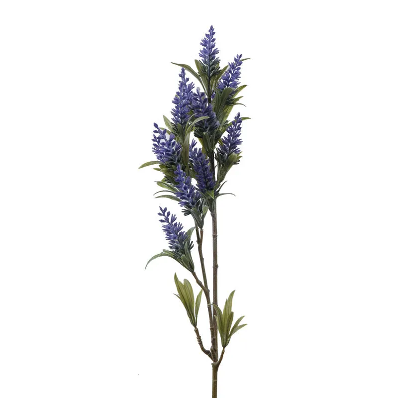 Artificial Realistic Lavender Flower Stick (Purple) - Set Of Three media 4
