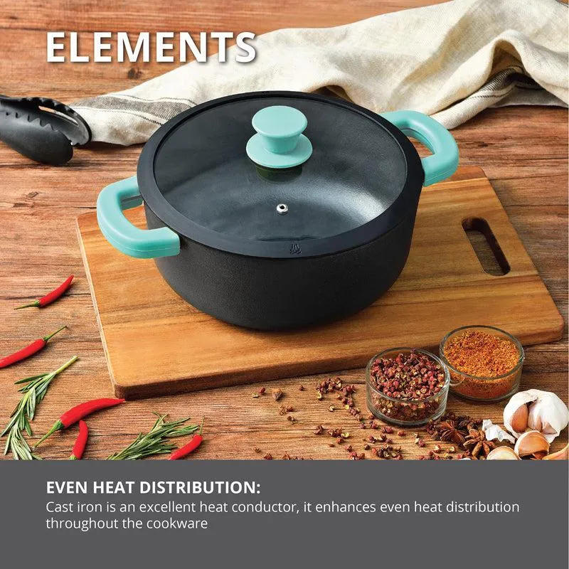 Bergner Induction Safe Cooking Pot With Lid - 3600 mL media 1