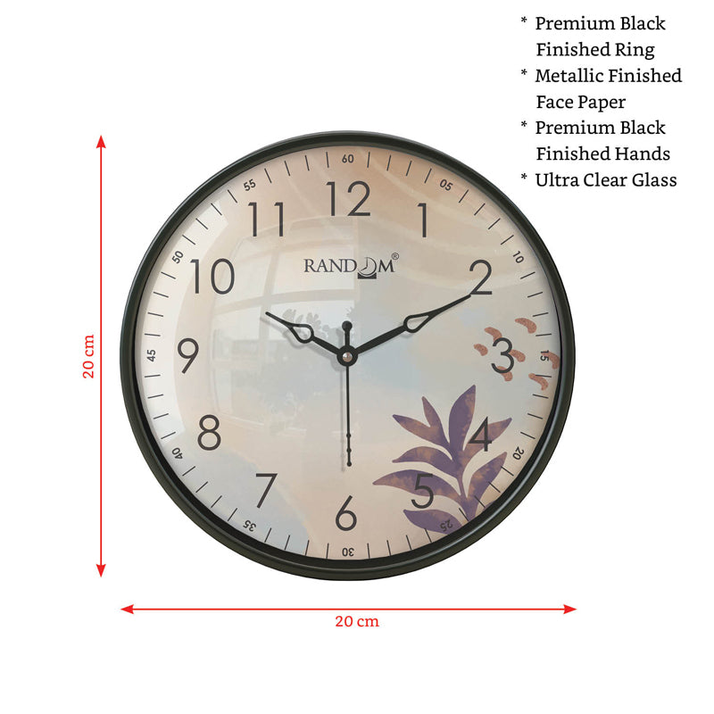 Leonard Sweep Silent Wall Clock media 8