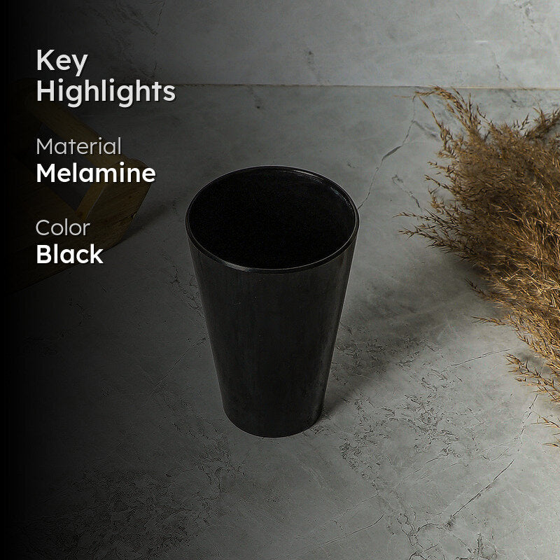 Mainto Melamine Tumbler (450 ML) - Black media 2