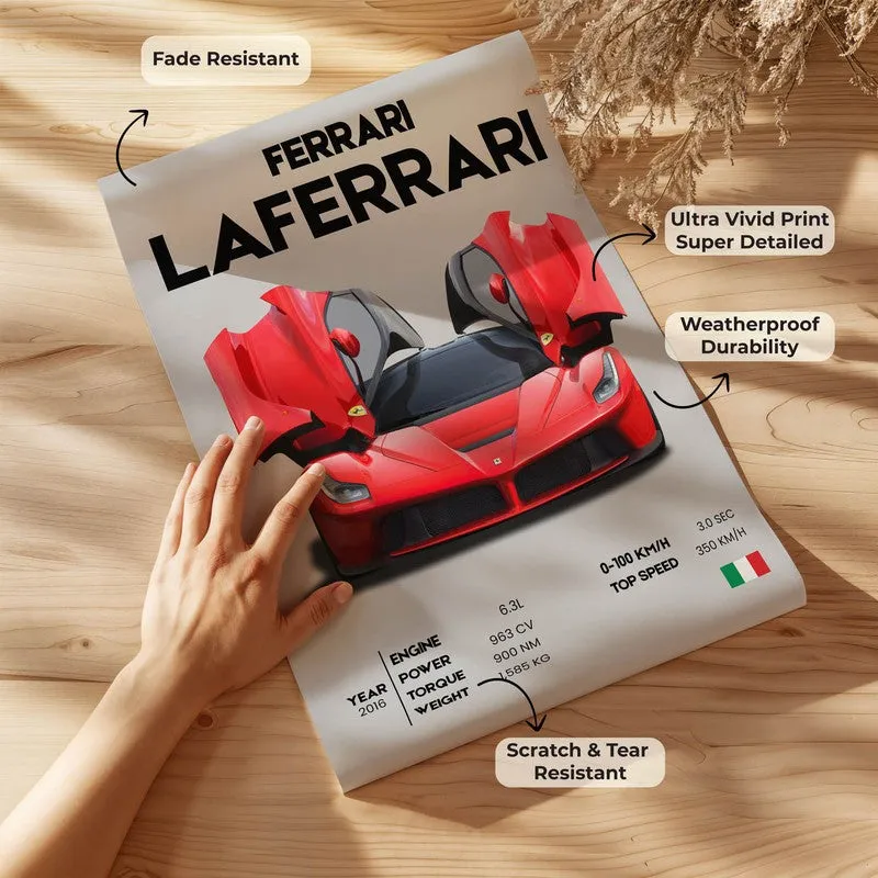 Ferrari Majesty Wall Poster media 8