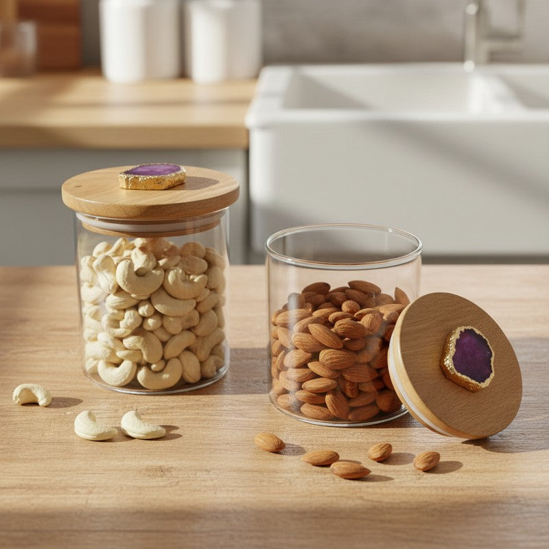 Nutra Dryfruit Containers - Set Of Two