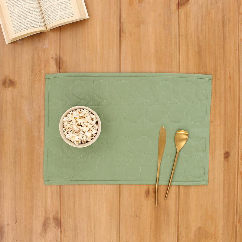Satsar Placemat (Green) - Set Of Two