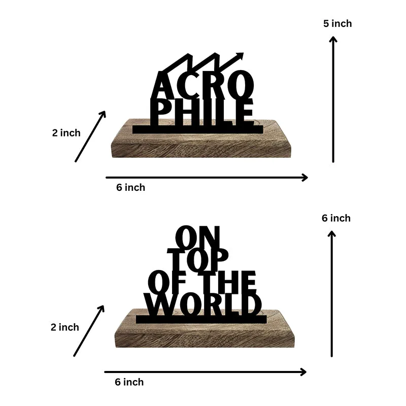 Acrophile Showpiece - Set Of Two media 5