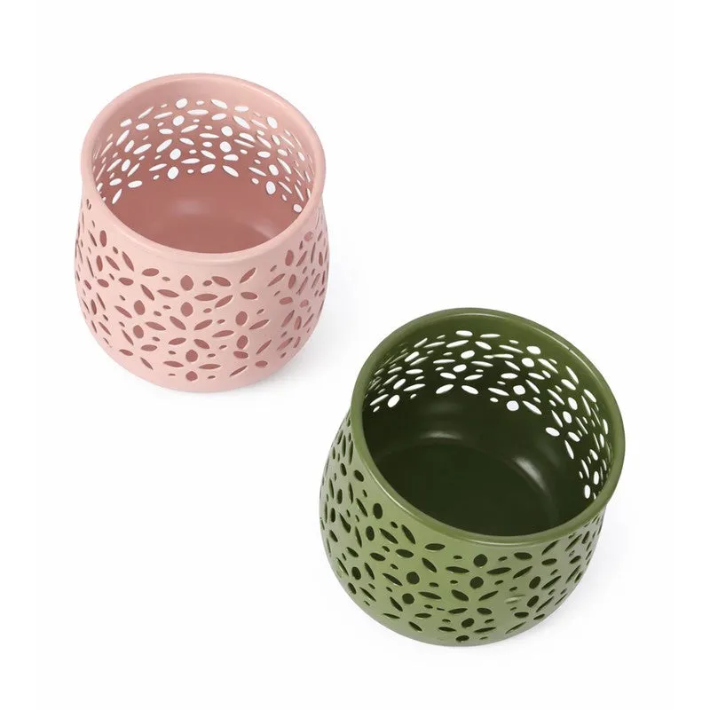 RegalHalo Tealight Holder - Set Of Two media 6