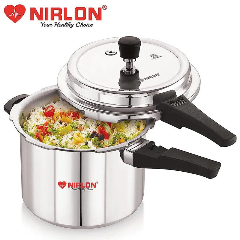 Nirlon Pressure Cooker - 7000 mL/ 12 Inches media 1