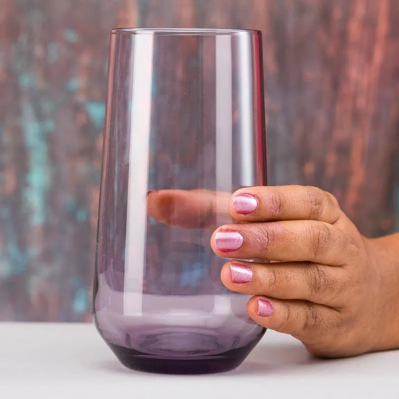 Pasabahce Diso Violet Tumbler (470 ML) - Set Of Six media 4
