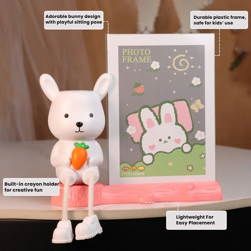 Bunny Bloom Rabbit Photo Frame media 6