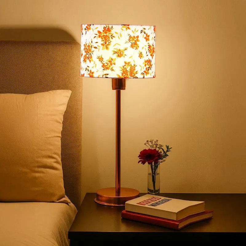 Kavira Soly Floral Metal Table Lamp - Multicolor media 1
