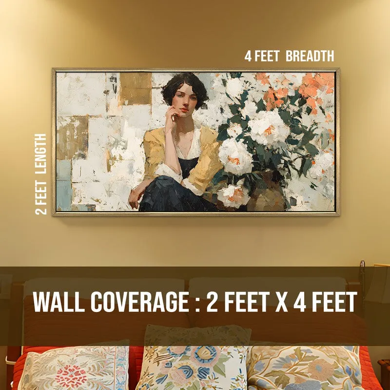 Velora Canvas Wall Painting With Frame media 8