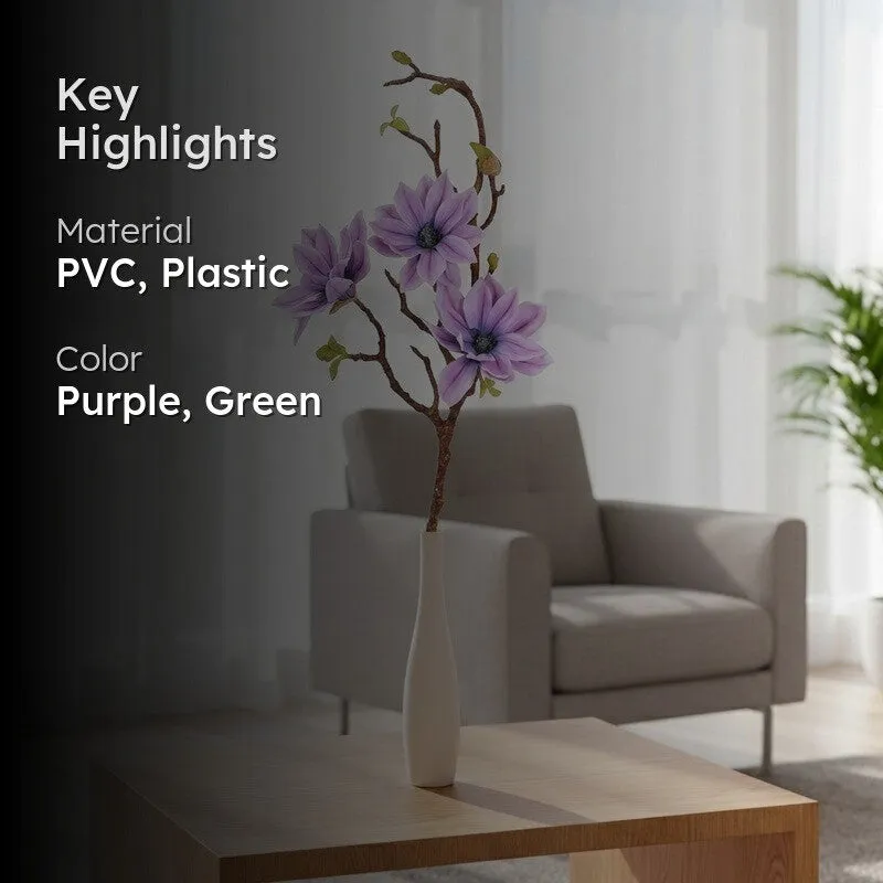Magnolia Meadow Artificial Flower Stem - Purple media 2