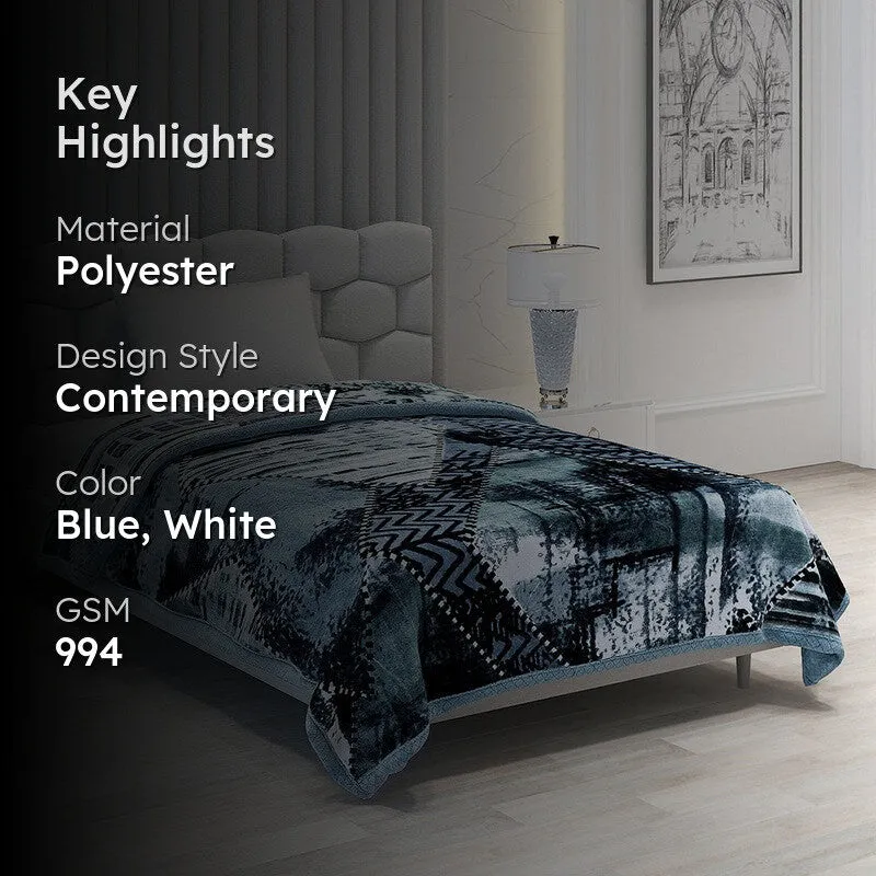 Monte Carlo Midnight Mirage Blanket - 994 GSM media 2