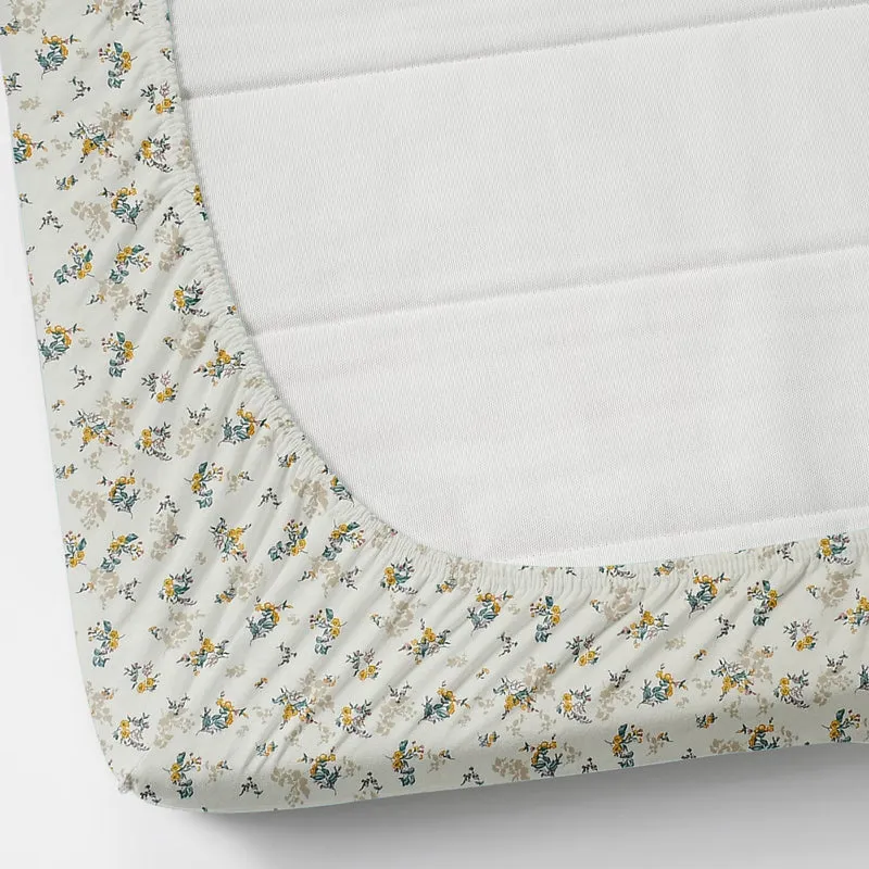 Golden Grove Fitted Micro Fiber Bedsheet - 150 GSM media 4