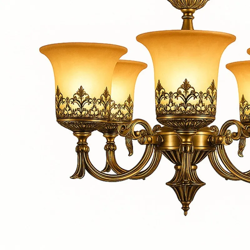 Vintage Majesty Metal Chandelier media 4