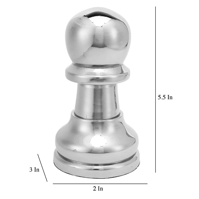 Pawn Metal Showpiece - Silver media 5