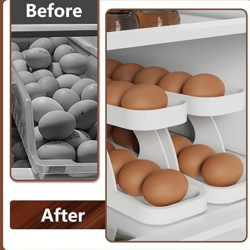 Egg Guard Plastic Fridge Organizers media 10