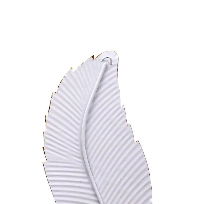 Arboreal Feather Iron Wall Accent - Set Of Two media 4