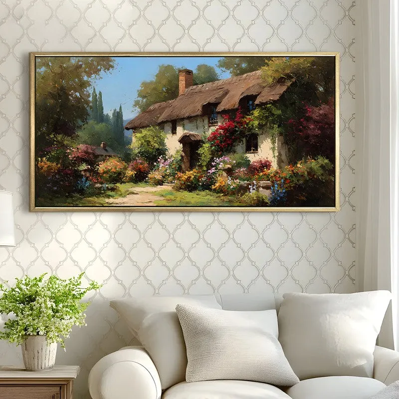 Petalshade Canvas Wall Painting With Frame media 4