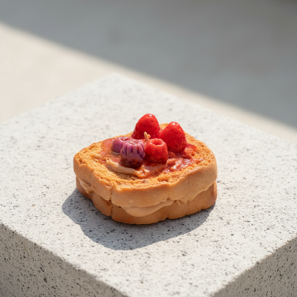 Berry French Toast Scented Candle - Orange
