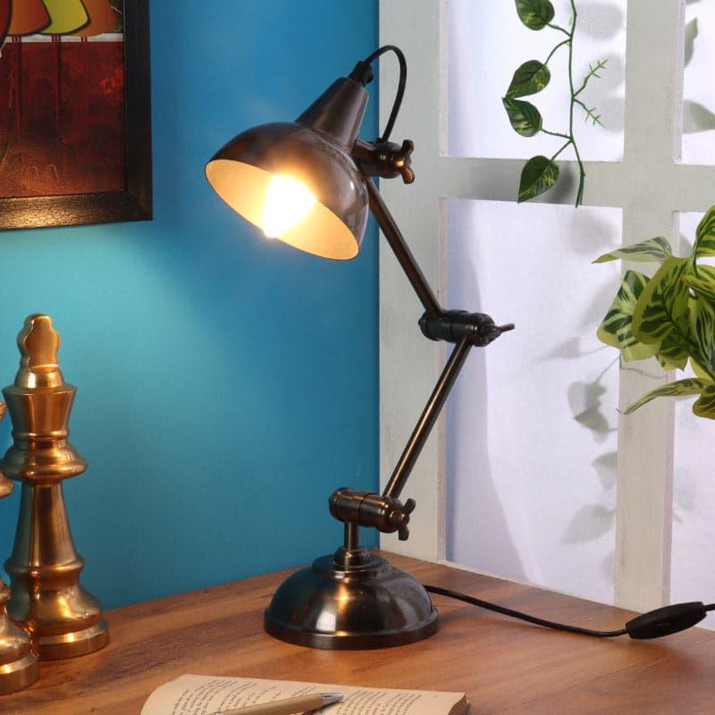 Emere Metal Table Lamp - Black