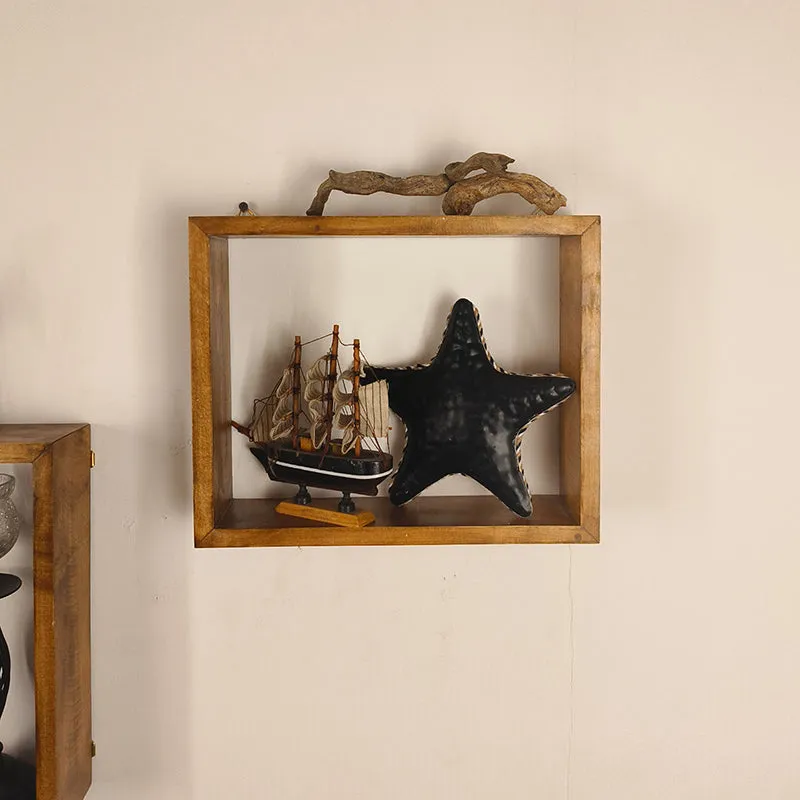 Urban III Rectangular Shaped Set of 3 Wooden Wall Shelves media 6