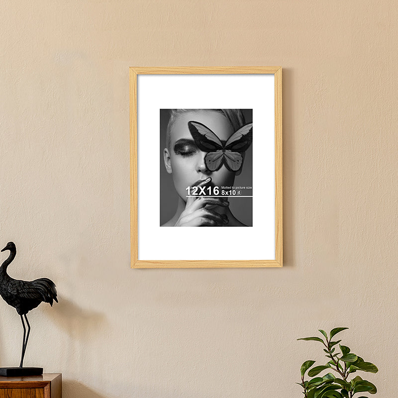 Erato Wooden Photo Frame - Beige media 4